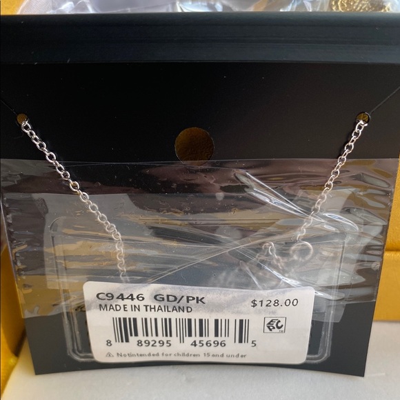 Coach Silver Necklace with Rings - Picture 5 of 5